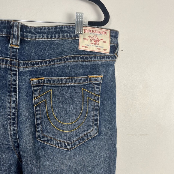 True Religion Billie Mid Rise Straight Jeans size 33 - Picture 5 of 8